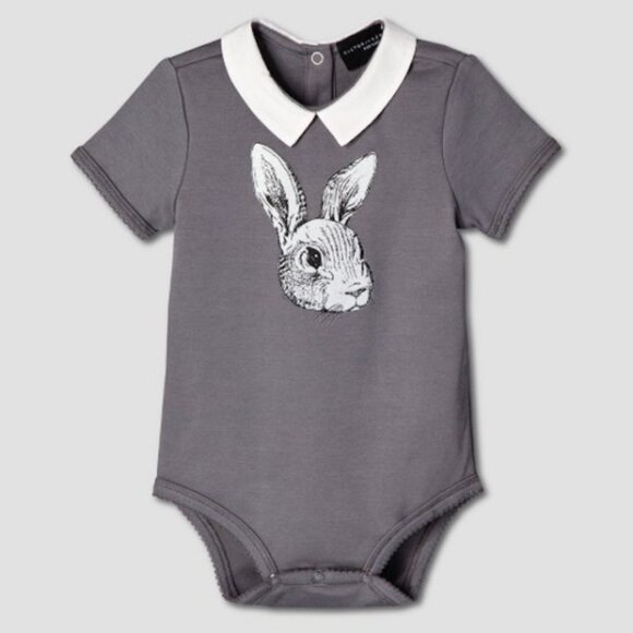 Victoria Beckham x Target Baby Bunny Collared Bodysuit - 3M - Picture 1 of 3